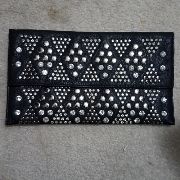 Women's Studded Clutch - Picture 3 of 3